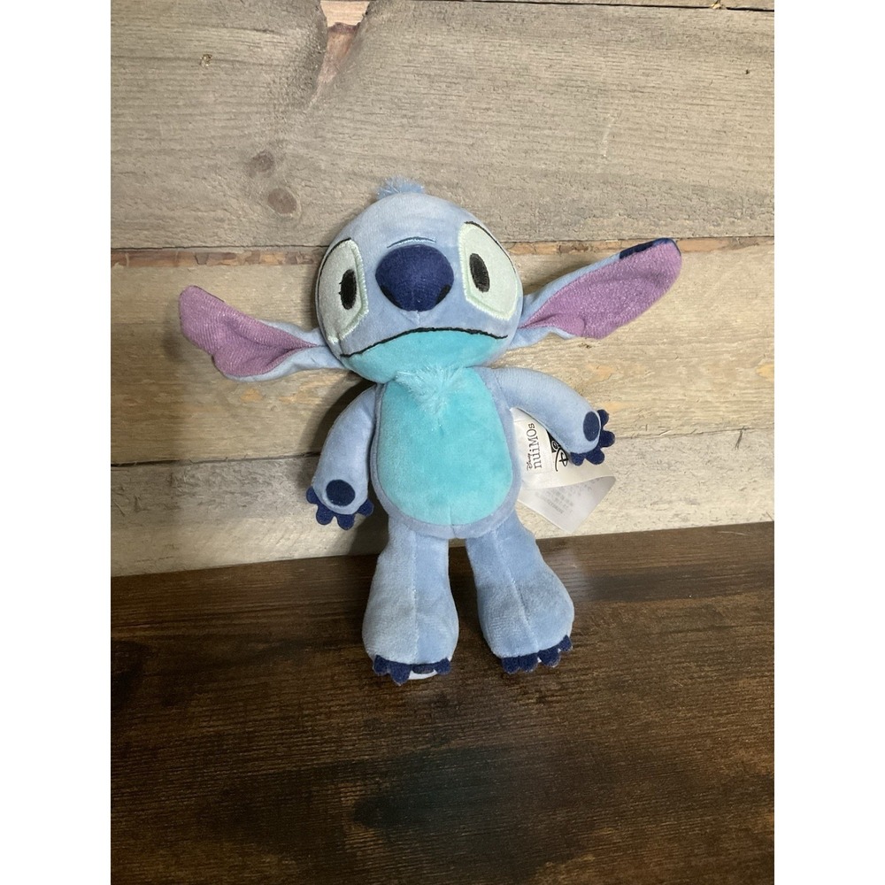 Disney Store Nuimo STITCH nuiMOs Collectible Plush Lilo & Stitch 6" Blue Toy HTF